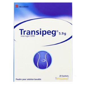 Bouchara Transipeg 5,9g Macrogol 3350 20 Sachets  - Pharmacie Agnès Praden à Alès