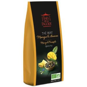 Thés de la Pagode Thé Vert Mangue Ananas 100g - Pharmacie Agnès Praden à Alès