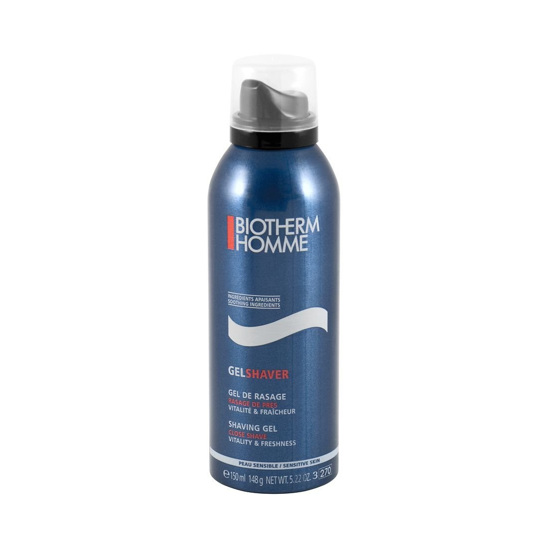 Biotherm homme gelshaver gel de rasage 150ml - Pharmacie Agnès Praden à Alès