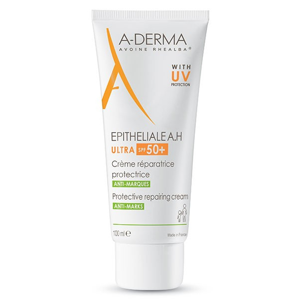 A-derma Epitheliale AH Ultra 50+ 100ml - Pharmacie Agnès Praden à Alès