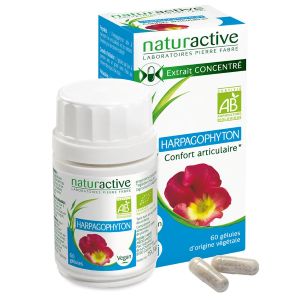 Naturactive Harpagophyton Bio Confort Articulaire 60 Gélules - Pharmacie Agnès Praden à Alès