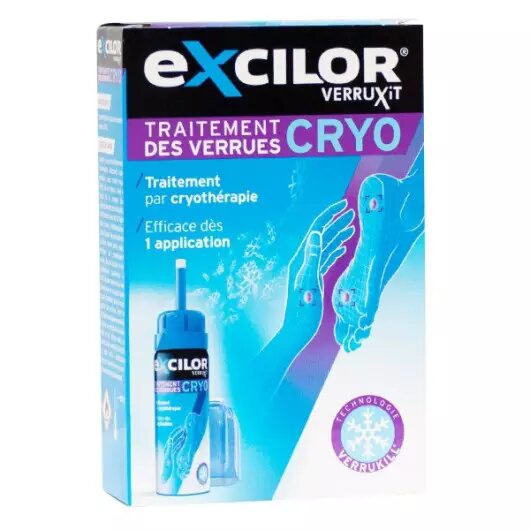 Excilor Verruxit Traitement Des Verrues Par Cryothérapie 50ml - Pharmacie Agnès Praden à Alès