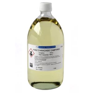 Cooper Huile d'arachide Camphrée 1 litre - Pharmacie Agnès Praden à Alès