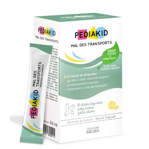 Ineldea Pediakid Sirop Mal Des Transports 10 Sticks 125ml - Pharmacie Agnès Praden à Alès