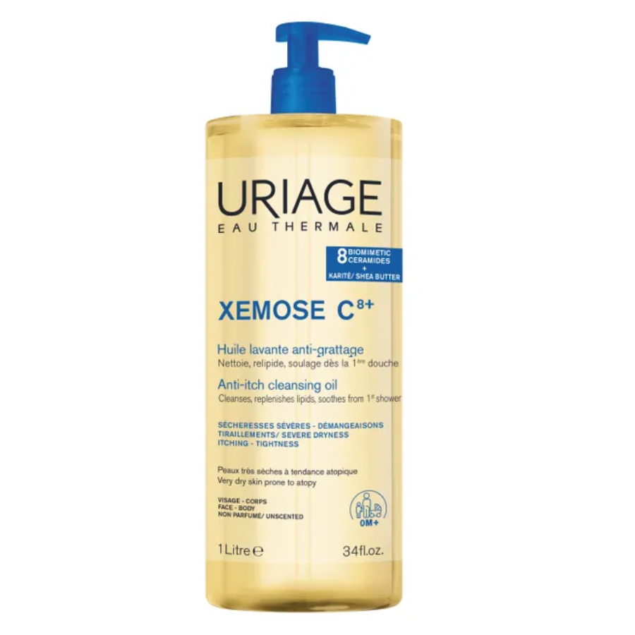 Uriage Xémose Huile Lavante Apaisante 1L - Pharmacie Agnès Praden à Alès