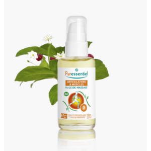 Puressentiel Articulations & Muscles Huile de Massage BIO 100 ml - Pharmacie Agnès Praden à Alès