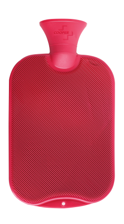 Cooper Bouillotte caoutchouc rouge 2L - Pharmacie Agnès Praden à Alès