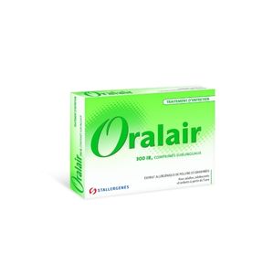 Stallergenes Oralair 300Ir 30 Comprimés Sublinguaux 