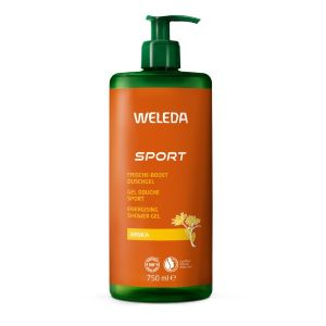 Weleda Sport Arnica Gel Douche à l'Arnica Bio 750ml - Pharmacie Agnès Praden à Alès