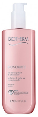 Biotherm Biosource Lait Démaquillant & Adoucissant Peau Sèche 400 ml - Pharmacie Agnès Praden à Alès