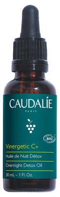 Caudalie Vinergetic C+ Huile de Nuit Détox Bio 30 ml - Pharmacie Agnès Praden à Alès