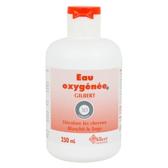 Gilbert eau oxygénée 30 volumes 250ml - Pharmacie Agnès Praden à Alès