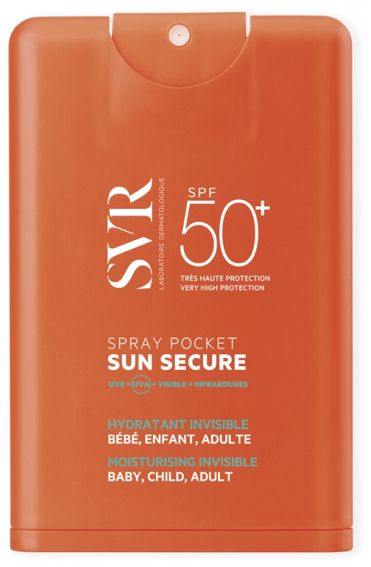 SVR Sun Secure Spray Pocket SPF50+ 20 ml - Pharmacie Agnès Praden à Alès