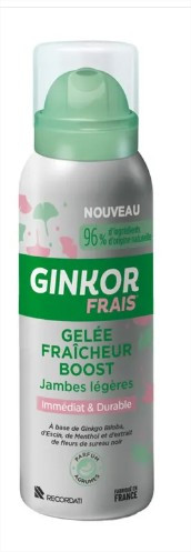 Ginkor Frais Gelée Fraîcheur Boost 100ml - Pharmacie Agnès Praden à Alès