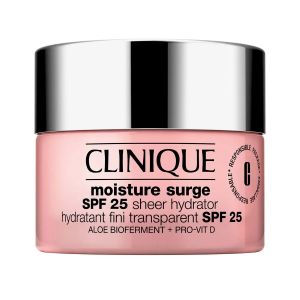 Clinique Moisture Surge™ Hydratant Fini Transparent SPF25 50ml - Pharmacie Agnès Praden à Alès