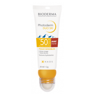 Bioderma Photoderm Duo Ski SPF50+ 20ml - Pharmacie Agnès Praden à Alès