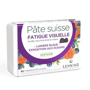 Lehning Pâte Suisse Fatigue Visuelle x40 Gommes - Pharmacie Agnès Praden à Alès