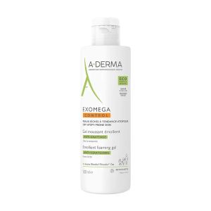 A-Derma Exomega Control Gel Moussant Emollient Peaux A Tendance Atopique 500ml - Pharmacie Agnès Praden à Alès