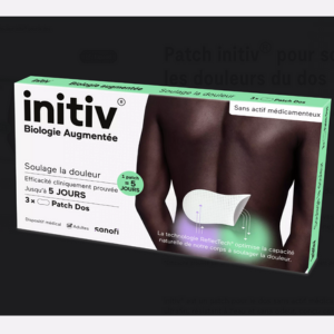 Initiv Patch Anti Douleur pour le Dos 3 Patchs - Pharmacie Agnès Praden à Alès