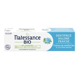 Natessance Dentifrice Bio Haleine Fraîche 75 ml - Pharmacie Agnès Praden à Alès