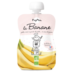 Popote Gourde Banane Bio 120g - Pharmacie Agnès Praden à Alès