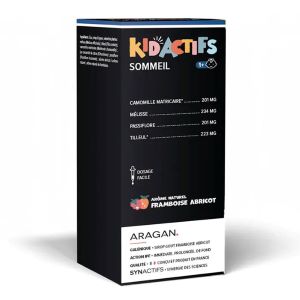 Aragan Synactifs KidActifs Sommeil 125ml - Pharmacie Agnès Praden à Alès