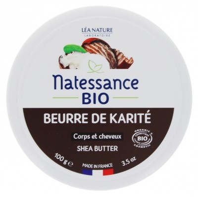 Natessance beurre de karité 100G - Pharmacie Agnès Praden à Alès
