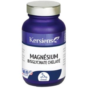 Kersiens Magnésium Bisglycinate Chélaté 60 Gélules - Pharmacie Agnès Praden à Alès
