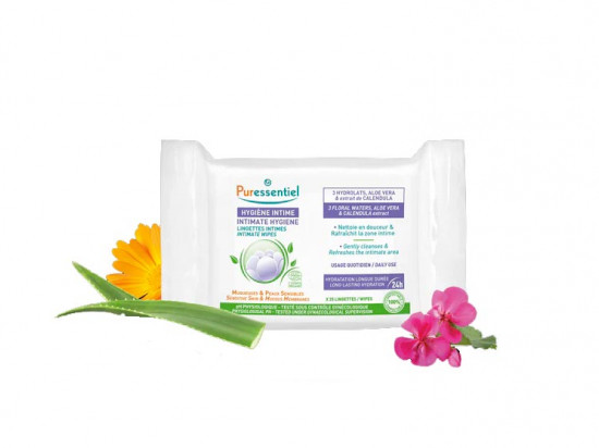 Puressentiel Intime Lingettes - 25 lingettes - Pharmacie Agnès Praden à Alès