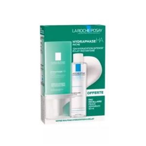  La Roche-Posay Hydraphase HA Riche 50 ml + Eau Micellaire  50 ml Offerte - Pharmacie Agnès Praden à Alès