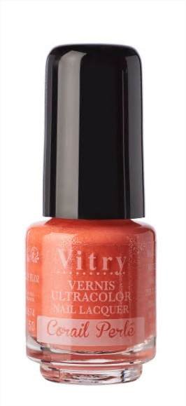 Vitry Vernis à ongles Corail perlé N°150 4 ml - Pharmacie Agnès Praden à Alès