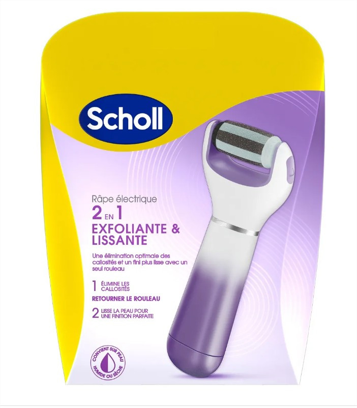Scholl Velvet Smooth Express Pedi Râpe Électrique Anti-Callosités  Rose - Pharmacie Agnès Praden à Alès
