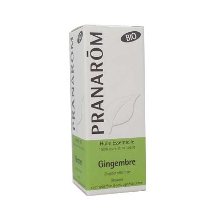 Pranarôm Huile Essentielle Bio Gingembre 5ml - Pharmacie Agnès Praden à Alès