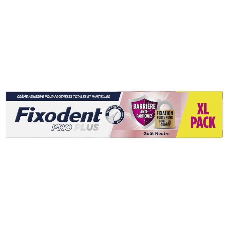 Fixodent Anti particules crème fixatrice adhésive 57gr - Pharmacie Agnès Praden à Alès