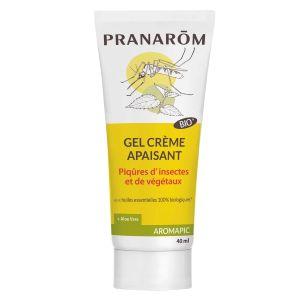 Pranarôm Gel Crème Apaisant Piqûres d'Insectes et de Végétaux Bio 40 ml - Pharmacie Agnès Praden à Alès
