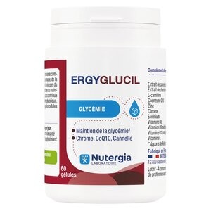 Nutergia Ergyclucil 60 Gélules - Pharmacie Agnès Praden à Alès