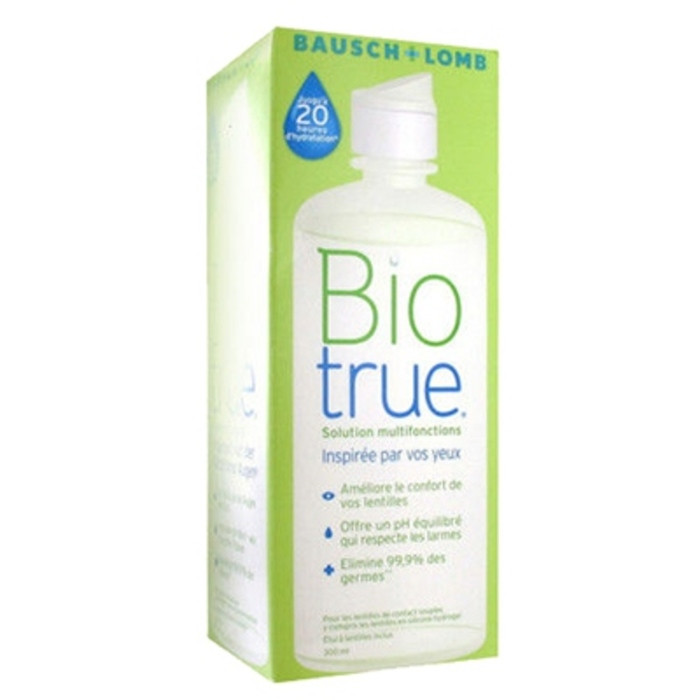 Biotrue solution multifonction pour lentilles flacon 300ml - Pharmacie Agnès Praden à Alès
