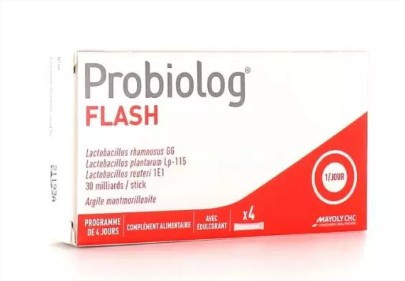Probiolog Flash 4 Sticks Orodispersibles - Pharmacie Agnès Praden à Alès