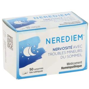 Bausch & Lomb Nerediem 50 Comprimés  - Pharmacie Agnès Praden à Alès