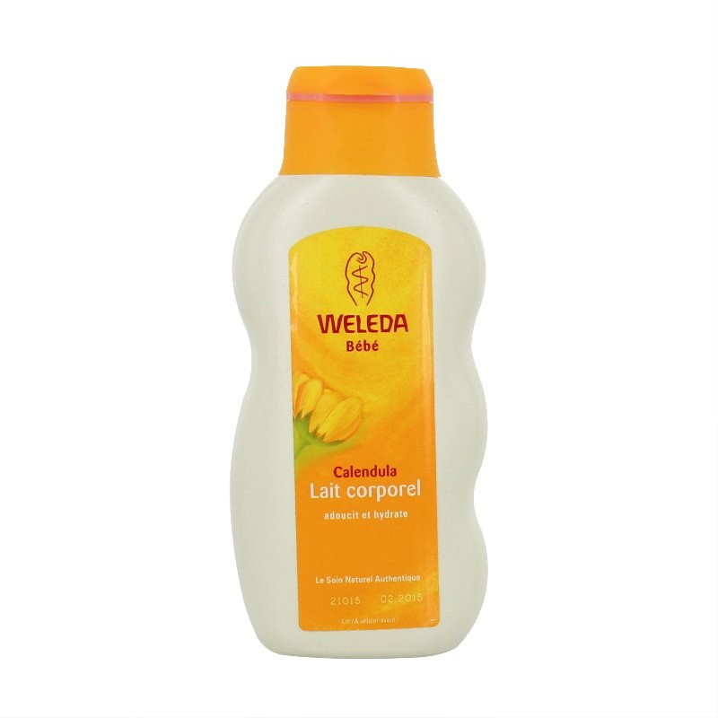 Weleda Bébé Lait corporel au Calendula 200ml - Pharmacie Agnès Praden à Alès