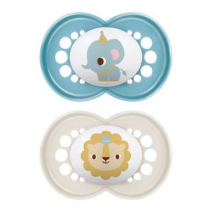 Mam  Sucettes Animaux - 18 Mois +2 Unités - Pharmacie Agnès Praden à Alès