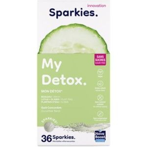 Nova Boost My Détox Sparkies 36 Microbilles Effervescentes - Pharmacie Agnès Praden à Alès