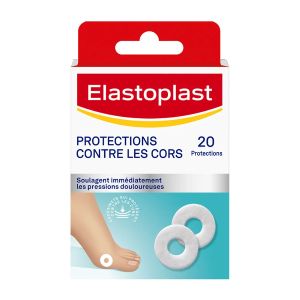  Elastoplast Foot Expert Protections Apaisantes pour Cors 20 Pièces - Pharmacie Agnès Praden à Alès