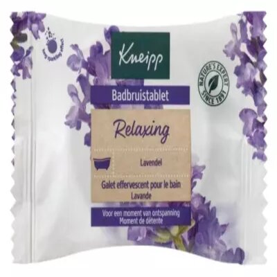 Kneipp Relaxing Galet Effervescent Pour Le Bain Lavande 1 Galet - Pharmacie Agnès Praden à Alès