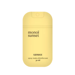 Saneez Spray Désinfectant Monoi Sunset 30 ml  - Pharmacie Agnès Praden à Alès