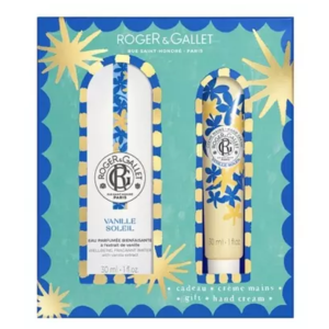 Roger & Gallet Coffret Vanille Soleil Eau Parfumée Bienfaisante 30 ml + Crème Mains Bienfaisante 30 ml Offert - Pharmacie Agnès Praden à Alès