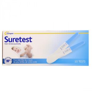 Cooper Suretest Test d'Ovulation x10 - Pharmacie Agnès Praden à Alès