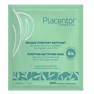 Placentor - Masque Purifiant Matifiant - 1 Masque - Pharmacie Agnès Praden à Alès