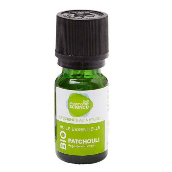 Pharmascience patchouli bio huile essentielle 5ml - Pharmacie Agnès Praden à Alès
