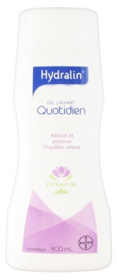 Hydralin quotidien gel lavant intime 400ml - Pharmacie Agnès Praden à Alès